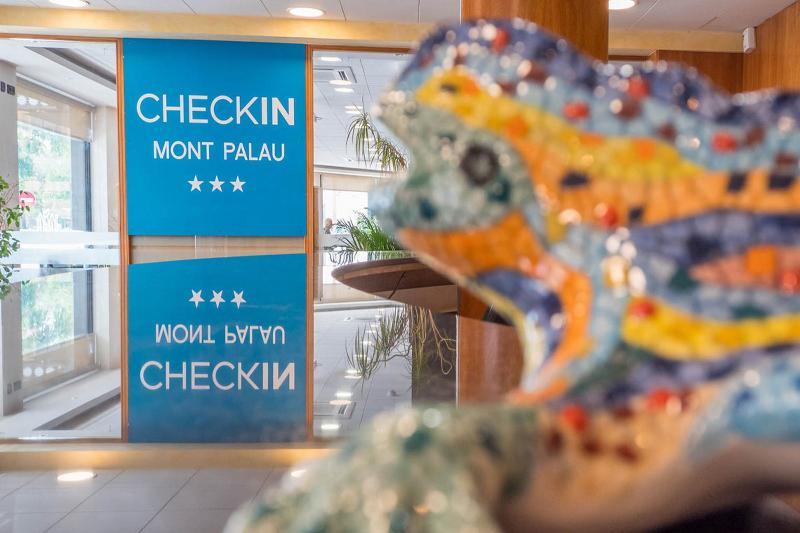 Hotel Checkin Montpalau Pineda de Mar Exteriör bild